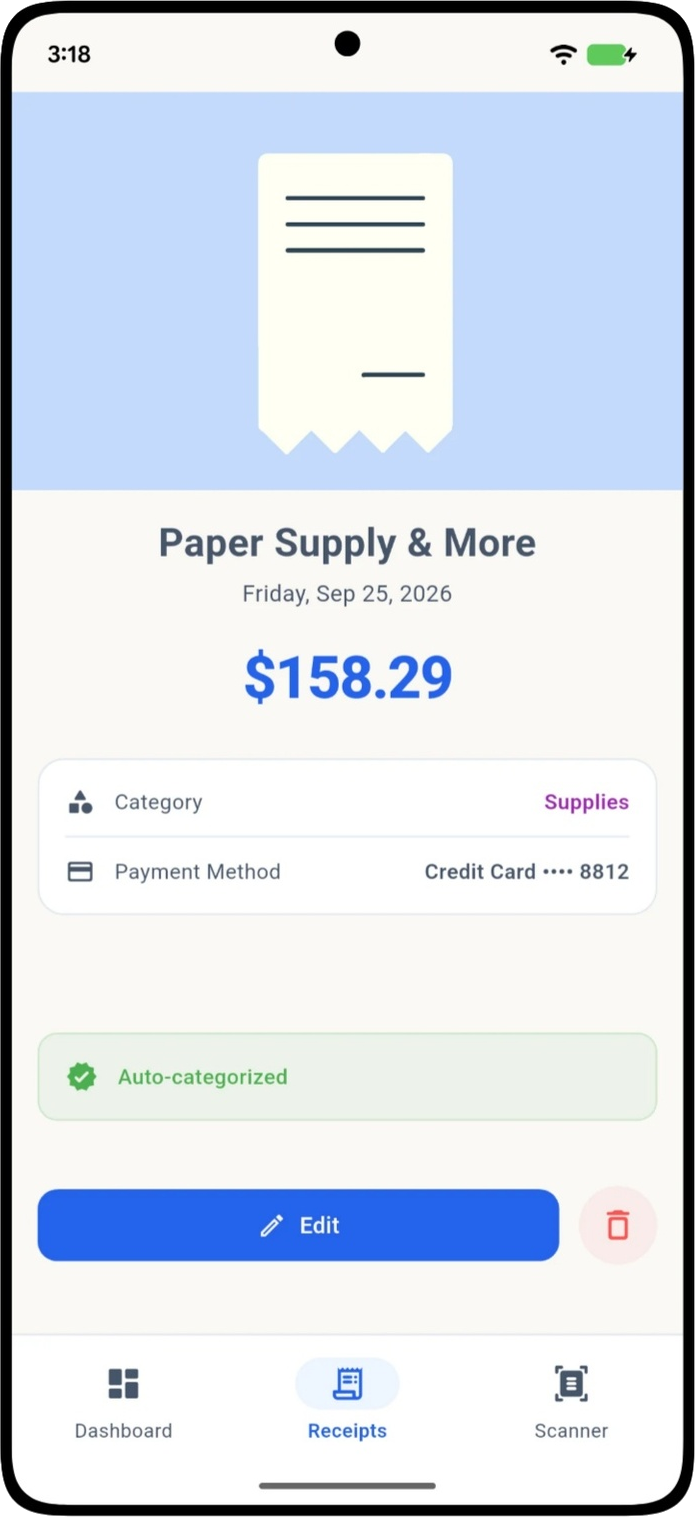 Device details screenshot